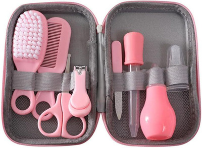 Smizzy New Born Baby Grooming Kit For | 10 In 1 Healthcare Accessories Set(Set of 10)