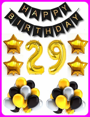 Acril Birthay Decorations Combo set(Set of 107)