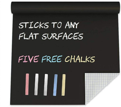 ASTOUND Wall Sticker Removable Decal (45 X 200 Cm) (Black Board) Black board(200 cm x 45 cm)