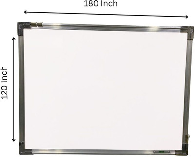 kosmosonic Magnetic N/A Plain 120cm x 180cm Whiteboards(White)
