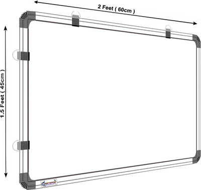 Smartix Reversible Whiteboards and Duster Combos(White, Green)