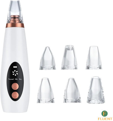 Fluent Plastic Blackhead Remover Vacuum Suction Device(Pack of 6)