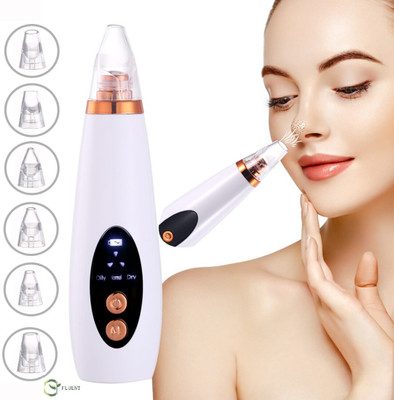 Fluent Plastic Blackhead Remover Vacuum Suction Device(Pack of 6)