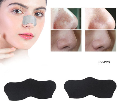 EVERERIN Nose Strips Blackhead Remover & Pore Cleanser Skincare Cleansing Charcoal Strips(10 Strips)