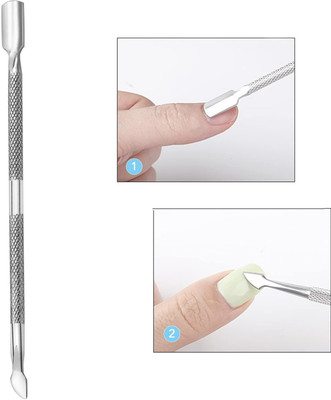 BLUEMERMAID Professional Cuticle Pusher and Nail Cleaner(6 g, Set of 1)