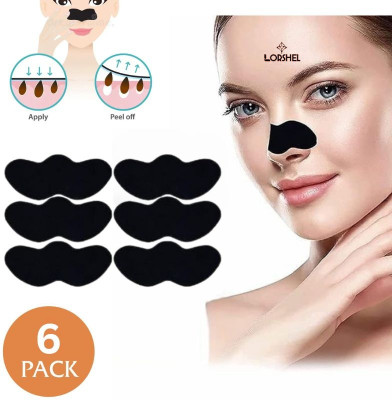 LORSHEL Paper Blackhead Remover Strips(Pack of 6)