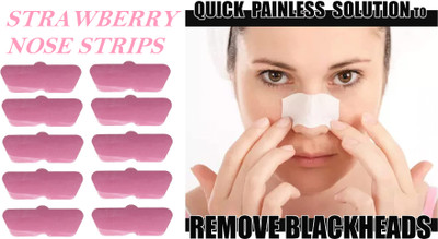 ADJD Paper Blackhead Remover Strips(Pack of 10)