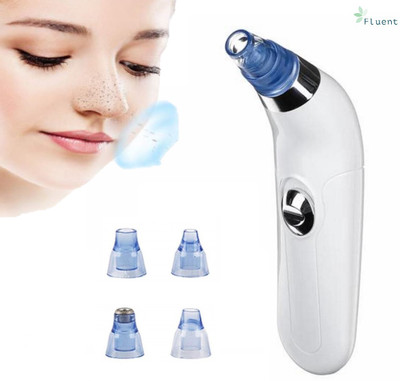 Fluent Plastic Blackhead Remover Vacuum Suction Device(Pack of 4)