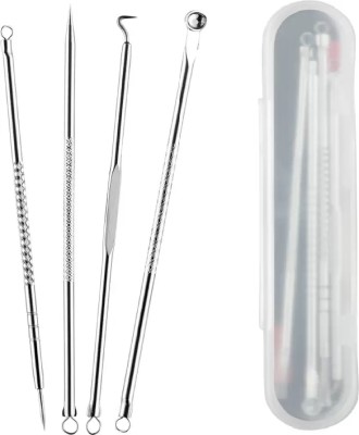 balaan's beauty bazar Steel, Stainless Steel Blackhead Remover Needle(Pack of 4)