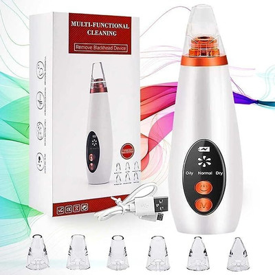 Zovilstore Fiber, Plastic Blackhead Remover Vacuum Suction Device(Pack of 1)