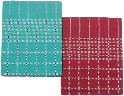 Tharunsha Elite Checkered Single AC Blanket for  Mild Winter(Cotton, Kolam Grey, R Green-Maroon))