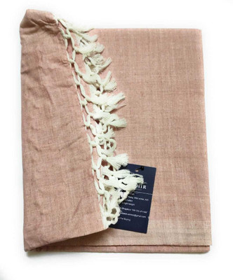 Shishir Solid Single AC Blanket for  Mild Winter(Cotton, Peach)