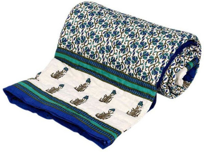 shree karni export Self Design Double Mink Blanket for  Heavy Winter(Microfiber, Multicolor)