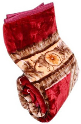SPENTO Abstract Double Mink Blanket for  Mild Winter(Microfiber, PRINT 701)