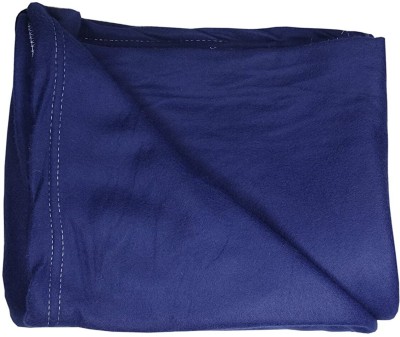 Supreme Home Collective Solid Single AC Blanket for  Mild Winter(Polyester, Navy)