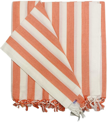 EthnicAlive Solid Single Comforter for  Mild Winter(Bamboo Cotton, Orange)