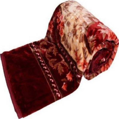 SPENTO Abstract Double Mink Blanket for  Mild Winter(Microfiber, Multicolor 898)