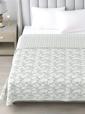 Barbarikk Floral Double Dohar for  AC Room(Cotton, Multi-PHM-3)