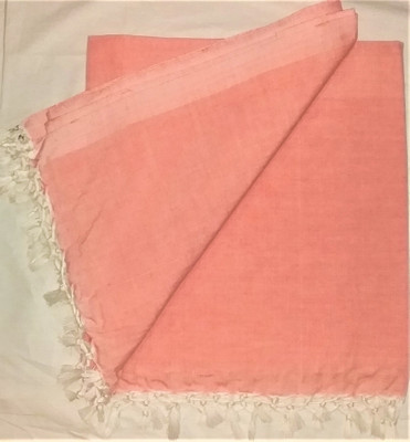 Aakriti Handloom Solid Single Top Sheet for  AC Room(Cotton, RED -SKY BLUE - SOLID)