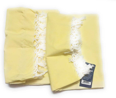 Shishir Solid Single AC Blanket for  Mild Winter(Cotton, Lemon Yellow)