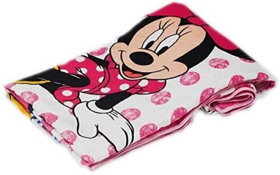 SK STORE Cartoon Single Dohar for  AC Room(Microfiber, Pink-micky-mouse)