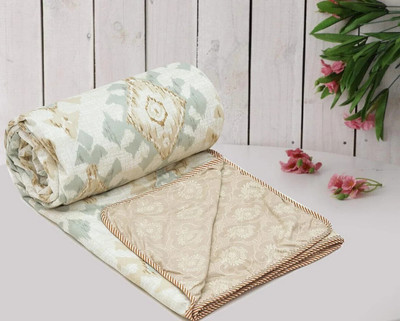 Flipkart SmartBuy Printed Single Dohar for  AC Room(Microfiber, Brown,Light Brown)