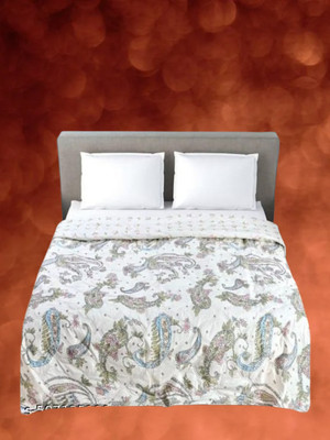 KIXTA Self Design Double Comforter for  Heavy Winter(Microfiber, Multicolor)