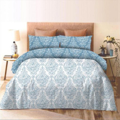 KWALITY DREAMS Geometric Single Comforter for  AC Room(Cotton, Purple with White6)