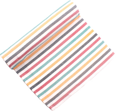 Sharan Elegance Striped Single AC Blanket for  Heavy Winter(Cotton, Multicolor)