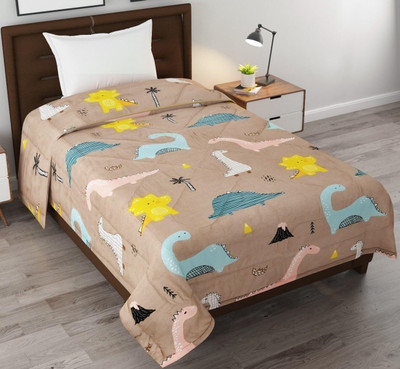 Freshfromloom Printed Single AC Blanket for  Heavy Winter(Microfiber, Radeo Dust)