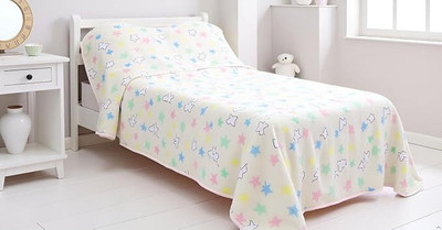 Flipkart SmartBuy 3D Printed Single AC Blanket for  Heavy Winter(Microfiber, Bansi Star)