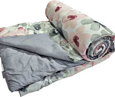 lacoza 3D Printed Double Comforter for  AC Room(Microfiber, Multi-15)