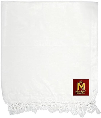 Maniyar Collection Solid Double AC Blanket for  AC Room(Cotton, Cream)