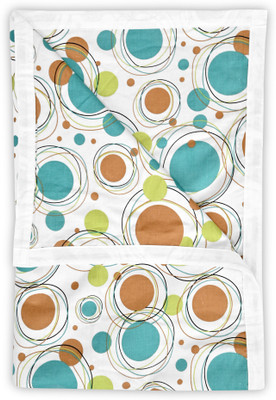 Divine Casa Polka Single Dohar for  AC Room(Cotton, Slate White)