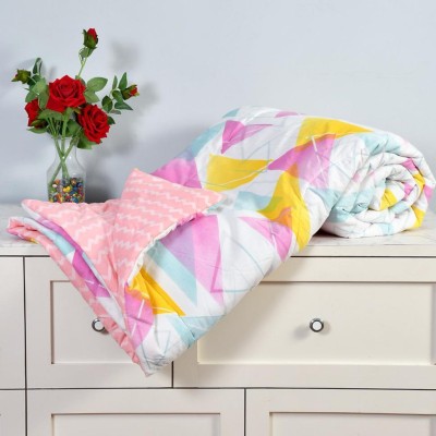 V S TRADER Floral Single Comforter for  AC Room(Poly Cotton, Multicolor)