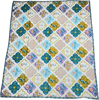 ASHISH HANDLOOM Solid Double AC Blanket for  AC Room(Cotton, Multicolor)