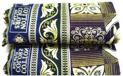 Cotton colors Self Design Single Top Sheet for  Heavy Winter(Cotton, Multicolor)