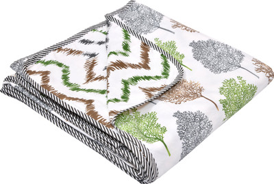 Jinaya's Printed Single Dohar for  AC Room(Cotton, Multicolor)