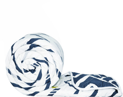 Divine Casa Printed Double Comforter for  Heavy Winter(Microfiber, Blueprint)