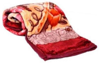 SIMAM Abstract Double Mink Blanket for  Mild Winter(Microfiber, Multicolor 798)