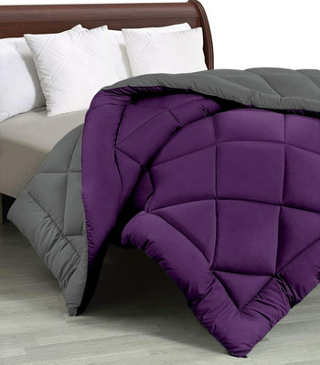 Gangauri Creations Self Design Single Comforter for  Heavy Winter(Microfiber, MAGENTA)