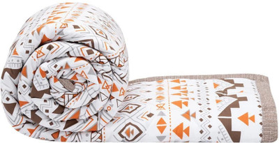 Wakefit Printed Single Comforter for  Heavy Winter(Polyester, Multicolor)