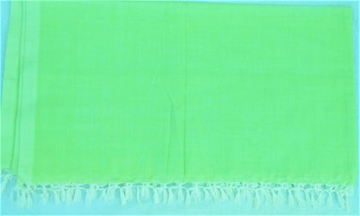 Aakriti Handloom Solid Single Top Sheet for  AC Room(Cotton, Green)