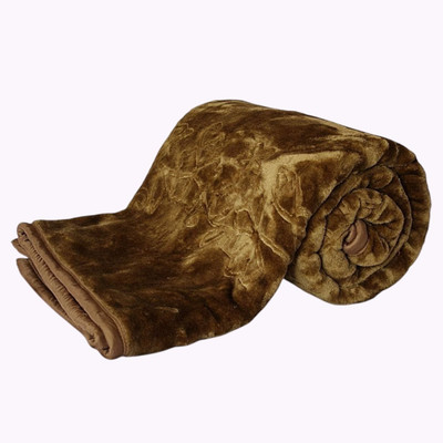 shree karni export Floral Single Mink Blanket for  AC Room(Microfiber, Multicolor)