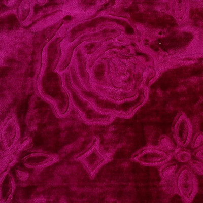 COZYEXPORTS Floral Double Mink Blanket for  Heavy Winter(Fur, Wine)