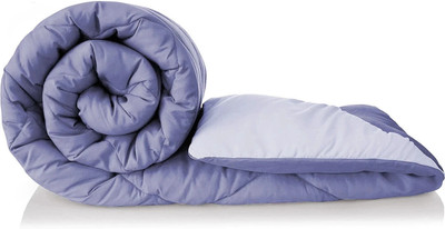 BSB HOME Solid Single Comforter for  Heavy Winter(Microfiber, Soft Lavender & Purple)