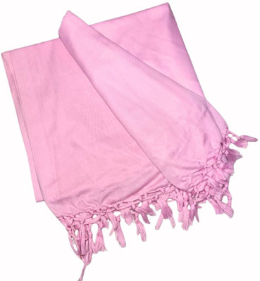 ogs Solid Queen AC Blanket for  AC Room(Cotton, Pink)