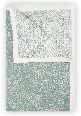 Divine Casa Printed Single Dohar for  AC Room(Microfiber, Slat Grey and White)