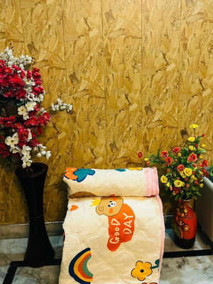 Dhritihandloom Printed Single Comforter for  AC Room(Microfiber, Beige)
