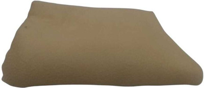 Lucifer Solid Single AC Blanket for  AC Room(Woollen Blend, camel)
